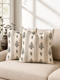 1PC Decorative Vintage Floral Throw Pillow Covers, Farmhouse Boho Pillows Floral Print Cushion Covers For Sofa Couch Chair Bedroom Living Room Home Decor